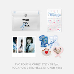 WENDY(RED VELVET) - [WISH YOU HELL MD] (CUBIC STICKER + POLAROID SET)