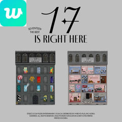 [WEVERSE POB] Seventeen - [BEST ALBUM '17 IS RIGHT HERE'] (SET)