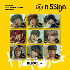 n.SSign - 2nd Mini album [Happy &] (Digipack ver.)